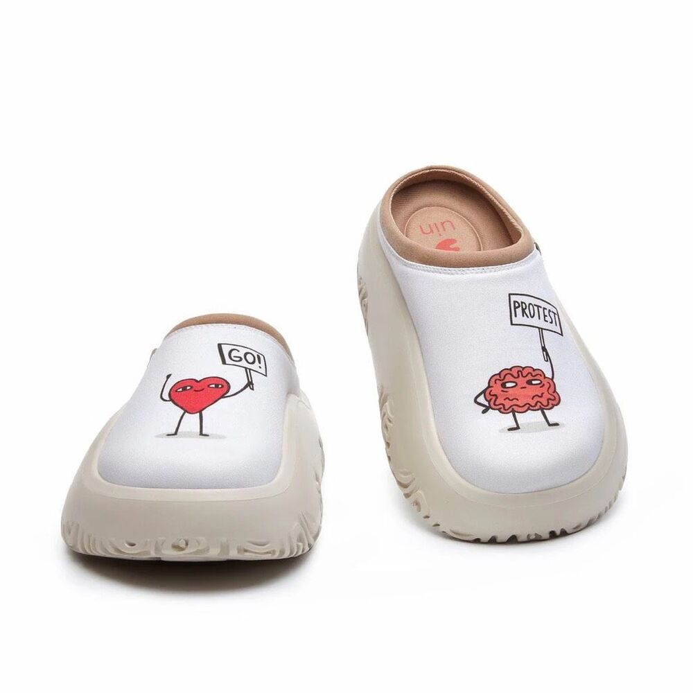 UIN Women's Chunky Fashion Sneakers Travel Shoes (LOVE WINS VIGO VII) - Picture 8 of 9